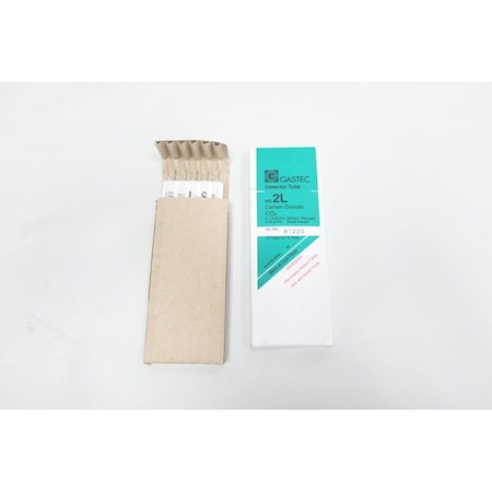 Gastec CARBON DIOXIDE DETECTOR TUBE GAS ANALYSIS Parts, 10PK 2L 81220